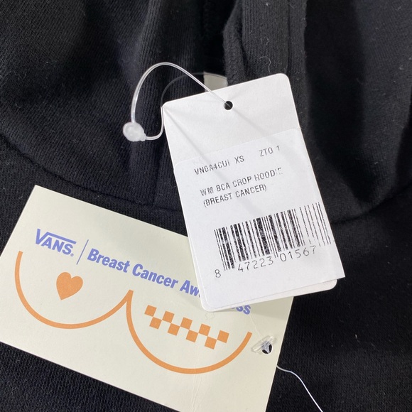 Vans Breast Cancer Awareness Crop Hoodie - Picture 7 of 7